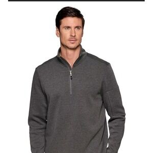 Avalanche Men's Quarter Zip Top Stand Up Pullover | NWT‎ Size L